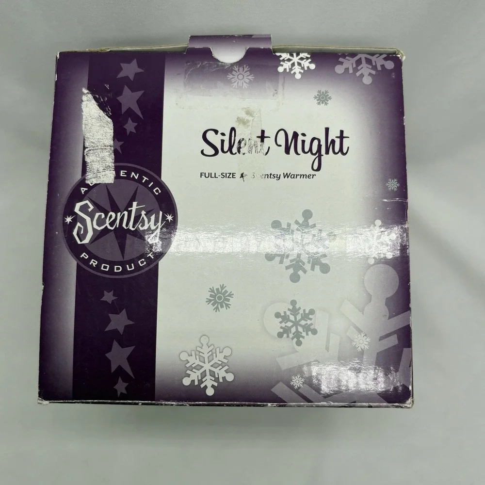 Scentsy Silent Night Holiday Collection FULL Size Wax Warmer Nativity Box